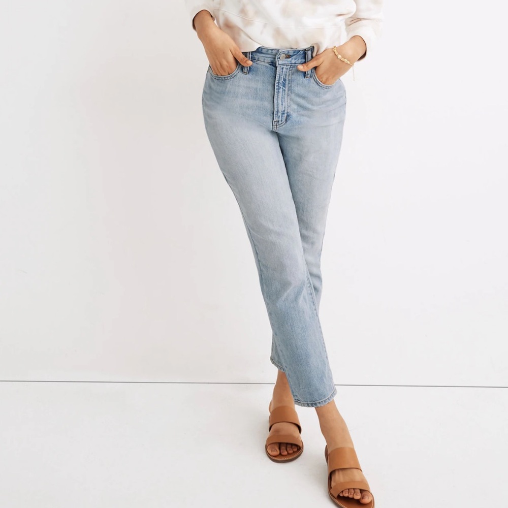 Madewell The Petite Curvy Perfect Vintage Jean in Fitzgerald Wash